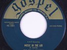 THE SELAH SINGERS: Music in Air / Old Rugged Cross BLACK GOSPEL NJ #1001 NM- 45