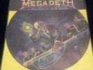 MEGADETH RUST IN PEACE COLLECTABLE ORIGINAL PICTURE DISC VINYL LP RECORD COOL