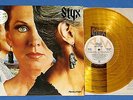 STYX -PIECES OF EIGHT---CANADIAN SPECIAL GOLD VINYL EDITION---VERY NICE & CLEAN