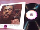 CHARLIE MINGUS BLUES & ROOTS LP MONO ATLANTIC 1305 ORANGE PINK LABEL VG+ CHARLES