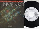 AMEDEO MINGHI  raro disco 45 g in SPAGNOLO Promo EL INMENSO stampa SPAGNOLA 1976