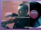 PHILIPS Hifi StereO, 2. pres MOZART: Violin Concerto, GRUMIAUX, DAVIS, NM