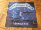 Heavy Metal LP,METALLICA,Ride the Lightning,Music for Nations,France Press.