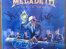 MEGADETH RUST IN PEACE RARE SIGNED LP METAL THRASH ROCK
