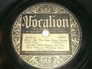 VINTAGE 78 RPM JAZZ RECORD VOCALION 2610 JOSEPH ROBECHAUX NEW ORLEANS RHYTHM BOY