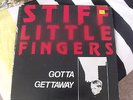 STIFF LITTLE FINGERS / GOTTA GETTAWAY. RARE NM FRENCH  EP