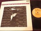 DAVID BOWIE STATION TO STATION LP (APL1-1327) MADE IN AUSTRALIA