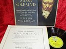 DG 104395/6 STEREO TULIP GERMAN BEETHOVEN MISSA SOLEMNIS KARAJAN NM