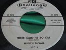 Rockabilly 45 : Huelyn Duvall   Three Months To Kill   Challenge 59014 Promo