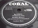 BUDDY HOLLY HEARTBEAT / WELL ALL RIGHT RARE 10