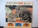 ELVIS PRESLEY A Date With Elvis UK RCA RECORDS MONO VINYL LP RD-27128