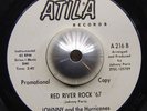 JOHNNY & HURRICANES red river rock 67 / psychedelic worm 45 ATILA garage mod roc