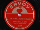 78 RPM -- Birmingham Sam (John Lee Hooker), Savoy 5558, E / EE+  Blues