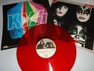 LP VINYL KISS - DYNASTY - RED VINYL - INCL. ORIGINAL POSTER (G+)