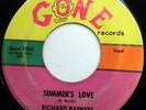 RICHARD BARRETT & CHANTELS 45 Summer's Love / All Is Forgiven DOO WOP Orig mg487