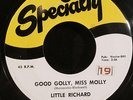 LITTLE RICHARD Good Golly Miss Molly / Hey Hey Hey Hey 45 RPM SPECIALTY #624
