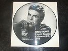 David Bowie Picture Disc LP Live At Nassau Coliseum New York 1976 Part 2 MINT