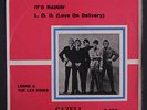 LENNE & LEE KINGS: It's Rainin' / L.o.d. 45 (Denmark, PS, close to M-) rare Roc