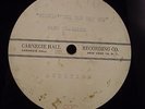 BeBop JAZZ 78 RARE Babs Gonzales Carnegie Hall Recording Co. Disc Unissued? Hear