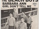 Beach Boys 45   BARBARA ANN w/ Picture Sleeve NICE 7