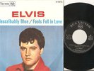ELVIS PRESLEY SINGLE INDESCRIBABLY BLUE SPANISH GREAT COVER EX CONDITION