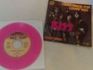 1979 KISS-I WAS MADE FOR LOVIN' YOU- PICTURE SLEEVE GERMAN  RARE PINK 45rpm 7
