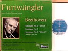 3 LP BOX TURNABOUT Beethoven FURTWANGLER 1942-44  Symphonies #3 #5 #9 TV-4352-54