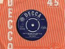 POETS  THAT'S THE WAY IT'S GOT TO BE / I'LL CRY WITH THE MOON  UK DECCA  60s POP