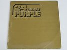 DEEP PURPLE 24 carat purple RARE 1975 SPAIN 1ST EDITION PROMO PURPLE LP VG+