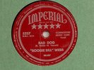 BOOGIE BILL WEBB BAD DOG IMPERIAL 78