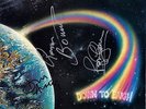 RAINBOW Down to Earth VINYL LP Graham Bonnet Glover DEEP PURPLE Autograph SIGNED