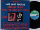 BARBARA LEWIS Snap Your Fingers ATLANTIC LP NM