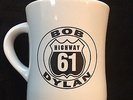 Bob Dylan Highway 61 Coffee Mug, Diner-Style