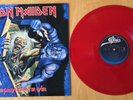 IRON MAIDEN No Prayer for the Dying LP Limited RED VINYL Epic 1990 Metal NM
