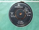 The Beatles - If I Fell 1964 UK 45 PARLOPHONE 1st EXPORT ONLY