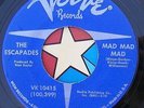 45 RPM record The Escapades Verve mad mad mad / I try so hard Memphis garage 66