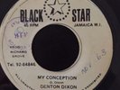 Denton Dixon - My Conception / Dub - Black Star 7
