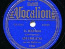 MEXICO, TEX-MEX - Los Carlistas, Lalo Guerrero on Vocalion, 1938 corridos