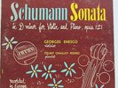 R-George Enesco-Chailey-Richez-Schumann Violin Sonata-Remington 10 inch