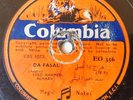 SYED AHAMED ALHABSI minka ya hajiru EGYPT ARABIC 78 RPM Columbia