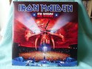 IRON MAIDEN. EN VIVO. MINT CONDITION DOUBLE PICTURE DISC LIVE LP.