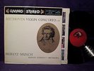 Beethoven Violin Concerto in D Heifetz Boston Symphony Classic Records LSC-1992