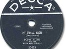 BOBBY HELMS Rock'n Roll 78 RPM Record. My Special Angel