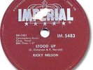 RICKY NELSON Rock'n Roll 78 RPM Record. Waitin' in School