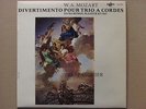 MOZART Divertimento for String Trio / TRIO PASQUIER 1st Edition LDE 3313 EX+