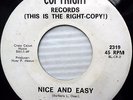 BARBARA LYNN Nice and easy Sugar coated love COPYRIGHT soul PROMO 45 e5437