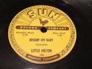 Little Milton - Beggin' My Baby / Somebody Told Me - SUN 194 Blues 78 RPM