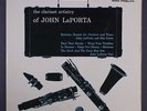 JOHN LA PORTA: The Clarinet Artistry Of LP (Mono, red wax, xobc) Jazz
