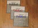 CHRISTIAN FERRAS BACH COMPLETE 6 SONATAS&PARTITAS NEUVEGLISE VERY RARE 3LP SET