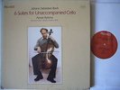 ANNER BYLSMA Bach Six Suites for Cello Solo USA PRO ARTE 3LP BOX 3PAL-3001 MINT